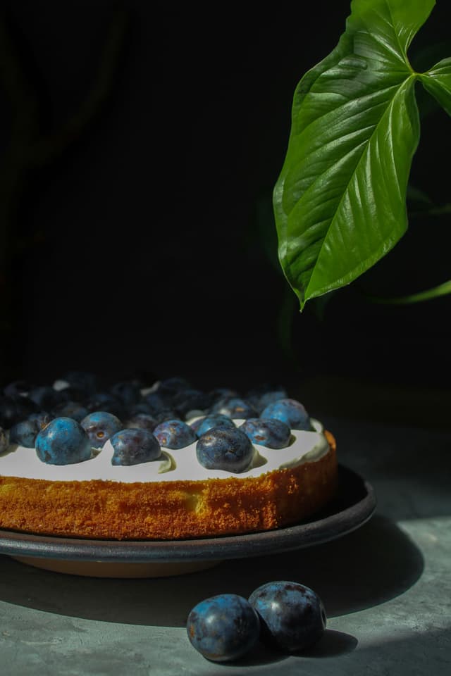 Blueberry Mousse Cake